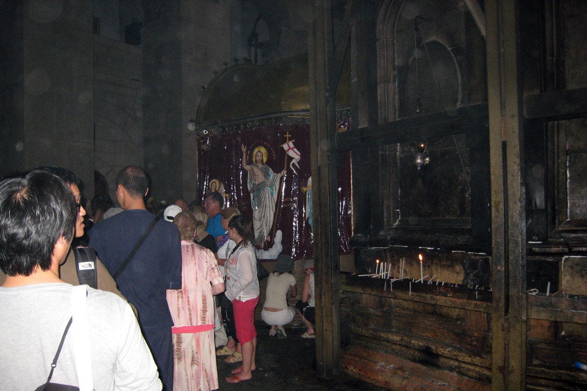 39. Israel. Jerusalem. The Church of the Holy Sepulchre. The Aedicule (The Tomb of Christ).