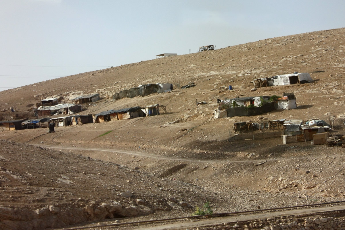 54. Egypt. Sinai Penisula. A Bedouin tents